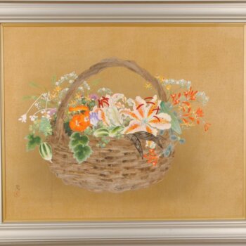堀川えい子  花摘み