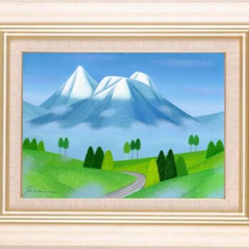 高瀬三郎 春雪の九重山